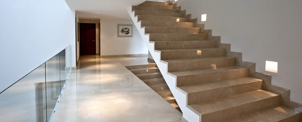 Granit Treppen verschönern jeden Raum